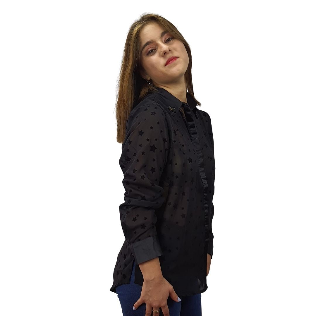 Blusa Rapsodia Bour Negro