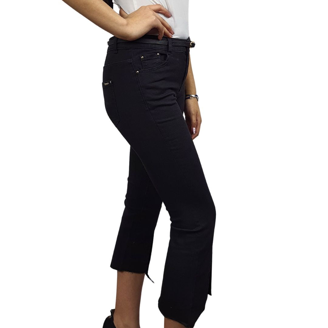 Jeans Vero Moda Negro Style RADIENT 7/8 MW SB JEANS(NR)