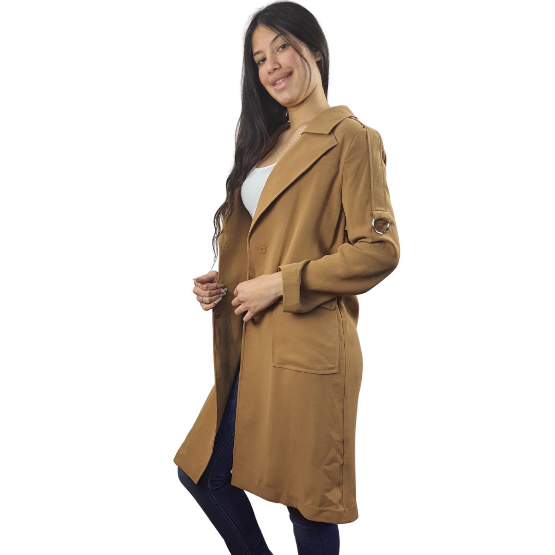 Blazer Vero Moda Marron Style BAYER L/S COAT(LL)