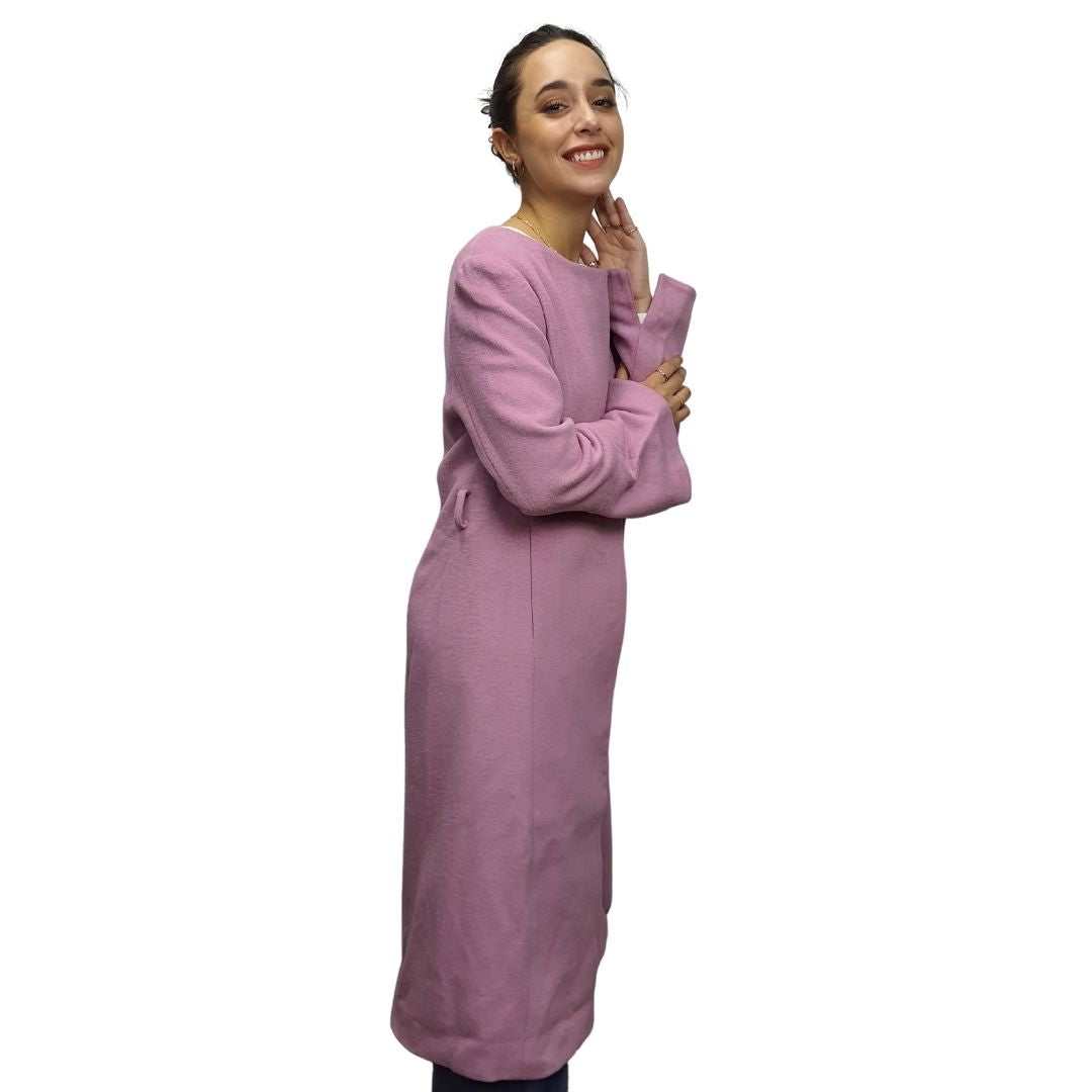 Blazer Vero Moda Rosado Style BARBARA L/S WOOL COAT(VMC-UW)
