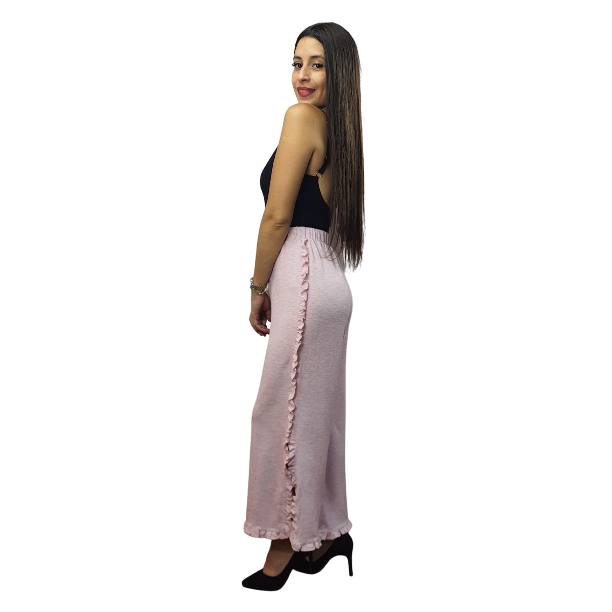 Pantalon Vero Moda Rosa Vieja Style FLOUNCING SWEAT PANTS(HOMEWEAR)