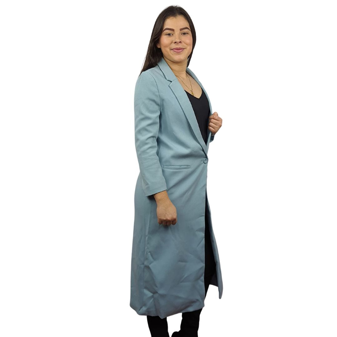 Blazer Vero Moda Azul Claro Style FUNCTION 7/8 BLAZER(VMC-MP)