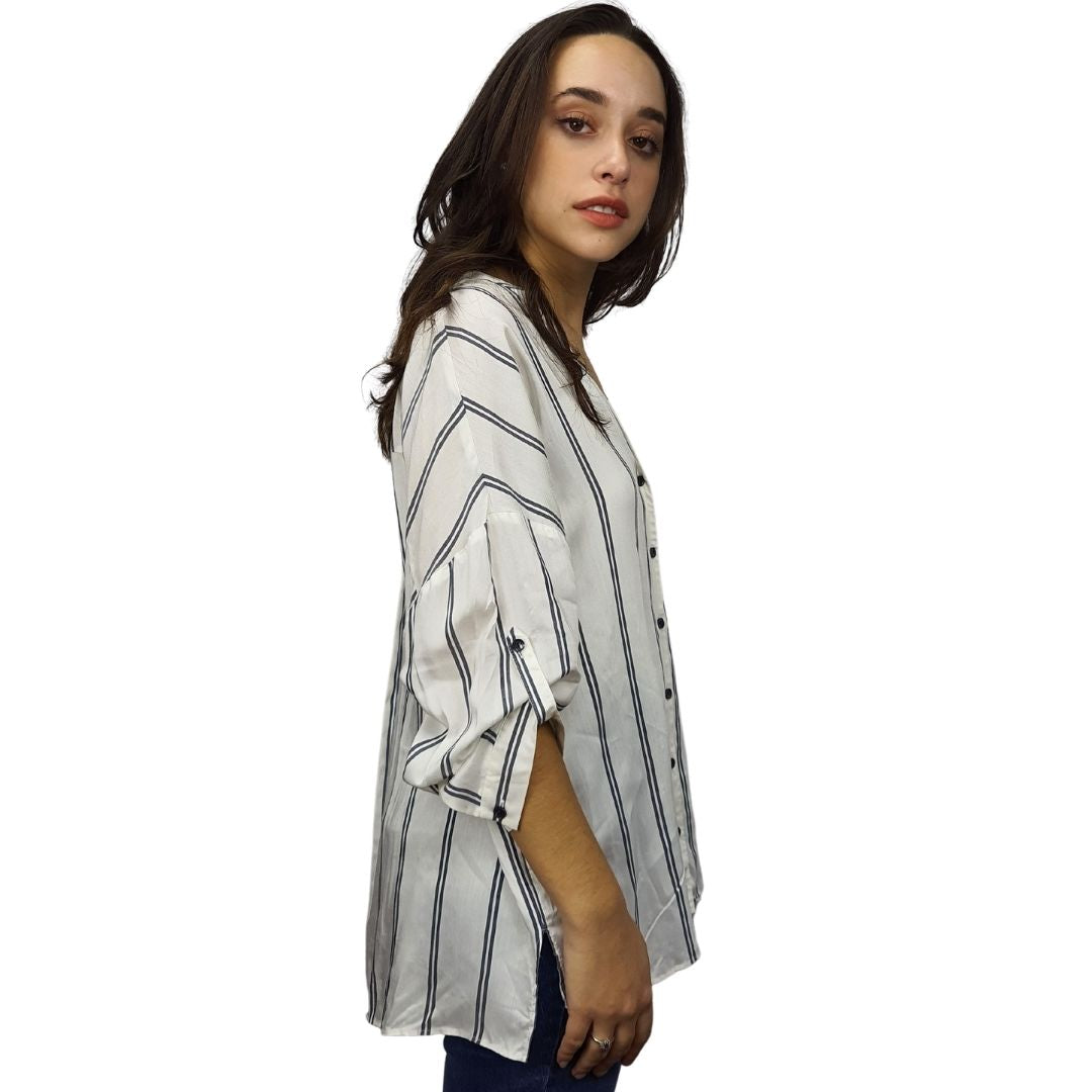 Camisa Vero Moda Blanco Style TINA 3/4 SHIRT SET(TP)