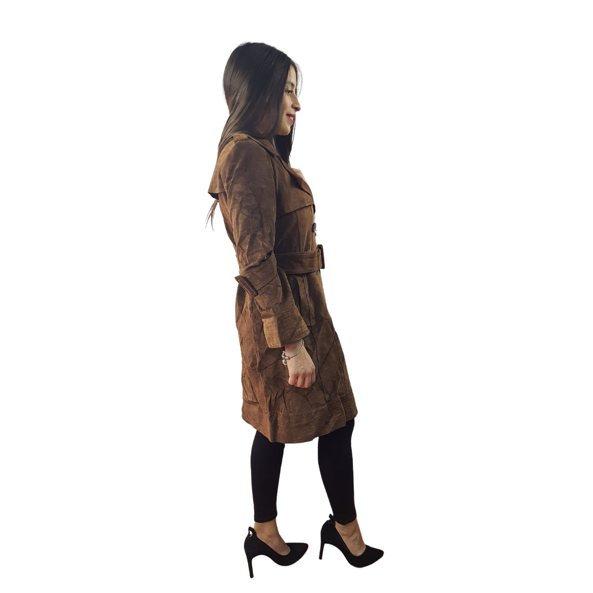 Blazer Vero Moda Marron Style HUMOR 3/4 PS LEATHER COAT(LL)