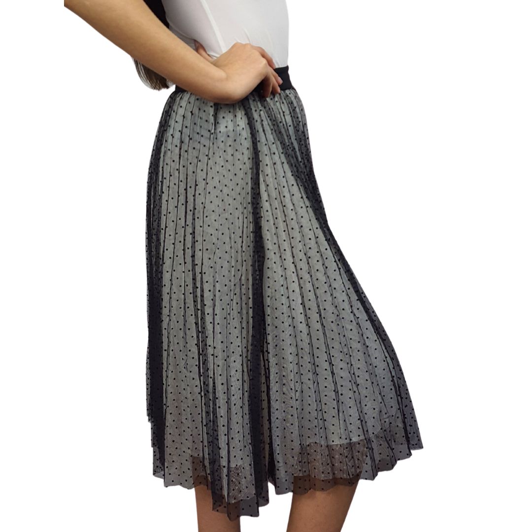 Falda Vero Moda Negro Style QURIS SKIRT(FI)