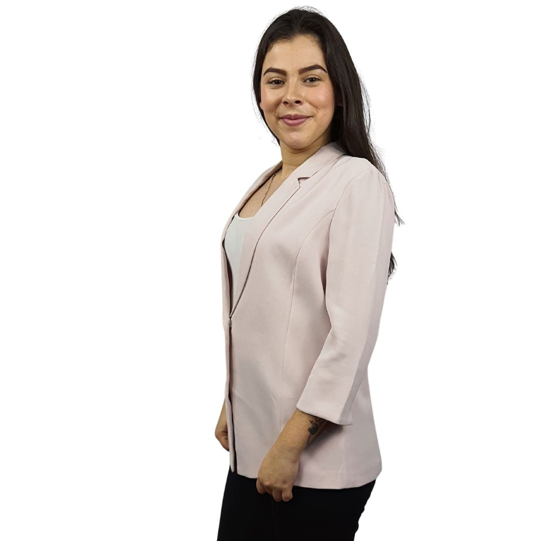 Blazer Vero Moda Rosado Palido Style MAGGIE 3/4 BLAZER(VMC-NR)