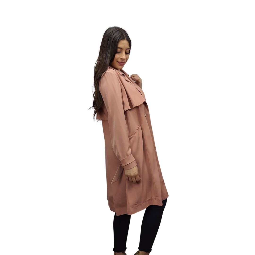 Blazer Vero Moda Rosa Vieja Style SPOONDRIFT L/S COAT(VMC-NR)