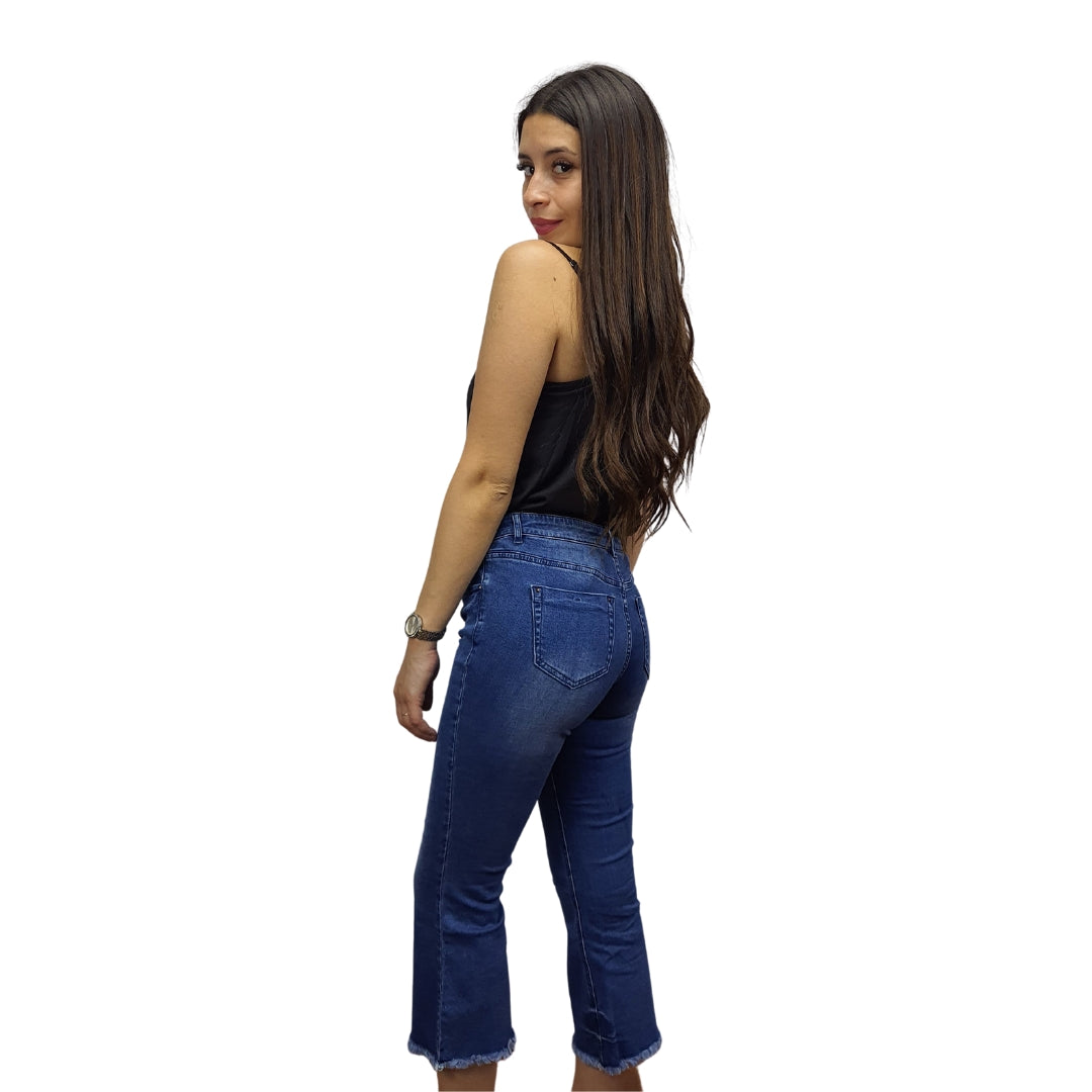 Jeans Vero Moda Azul Claro Style FLOWER 7/8 SB JEANS(HH)