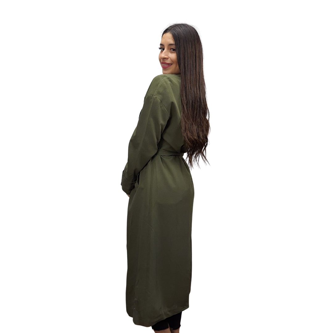 Blazer Vero Moda Verde Style KATTE L/S COAT(VMC-NL)