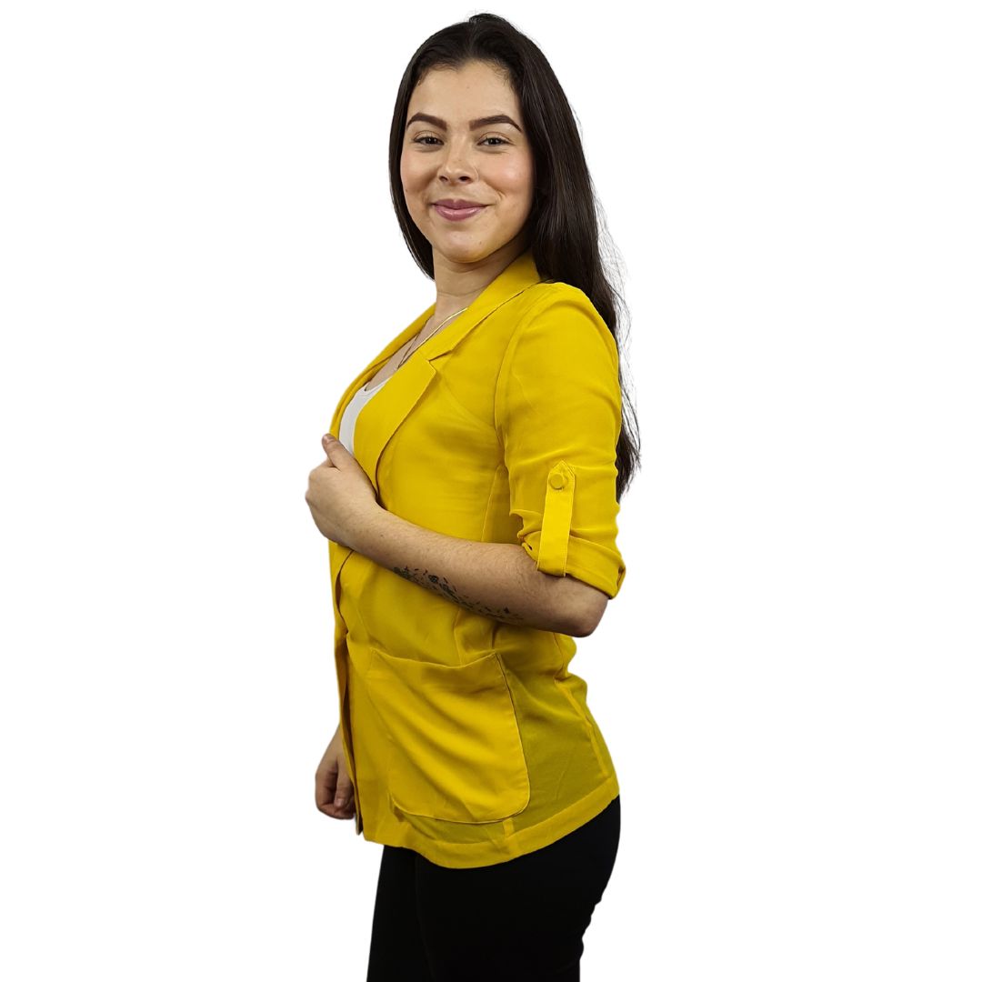 Blazer Vero Moda Amarillo Style SHANGHAI VICTORIA L/S BLAZER(DR)