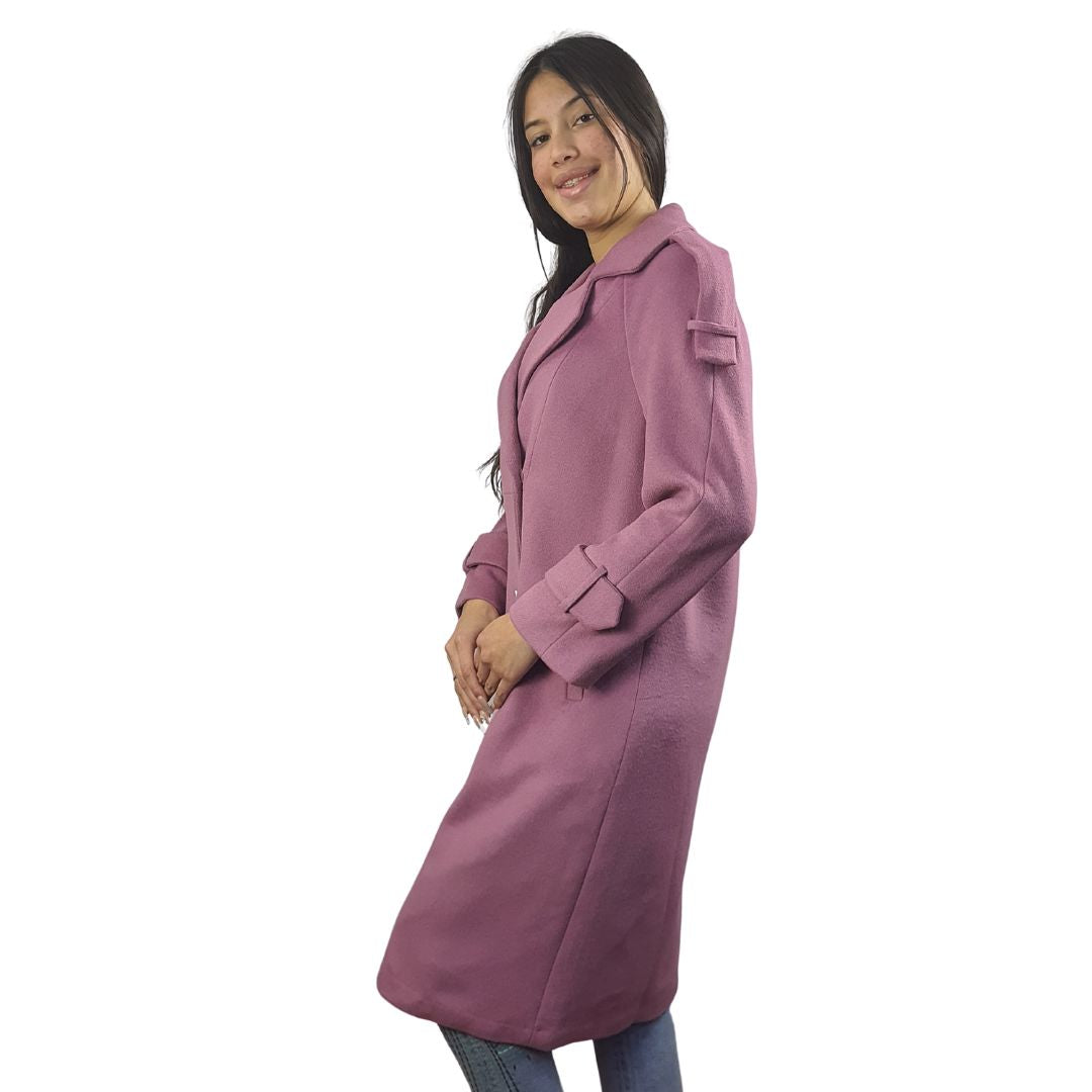 Blazer Vero Moda Rosa Vieja Style OH L/S WOOL COAT(MM)