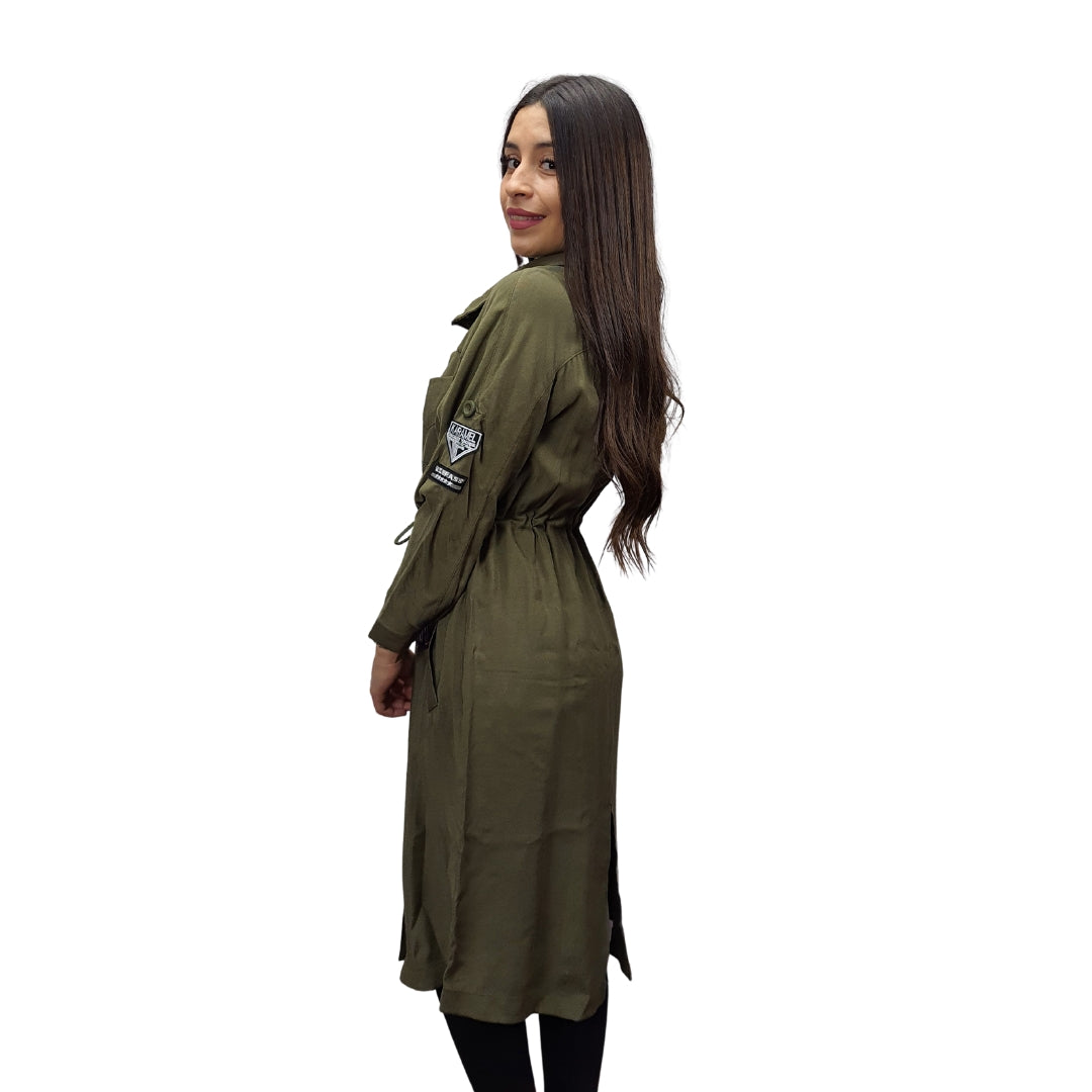 Chaqueta Vero Moda Verde Style CYNTHIA PATCH L/S COAT(MM)