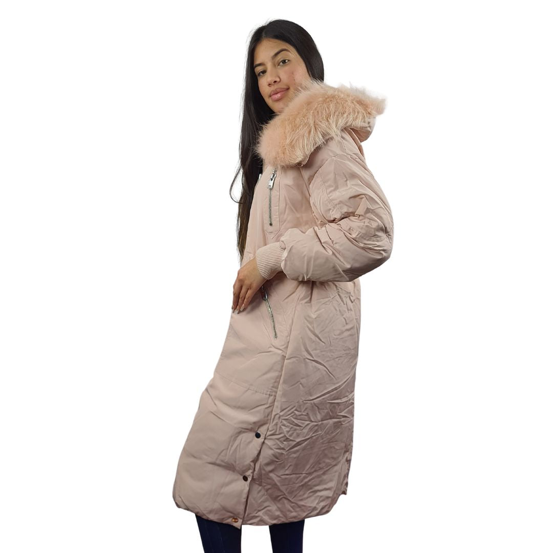 Parka Vero Moda Rosado Style CHOICE ELIEEM 3/4 DOWN COAT-OR