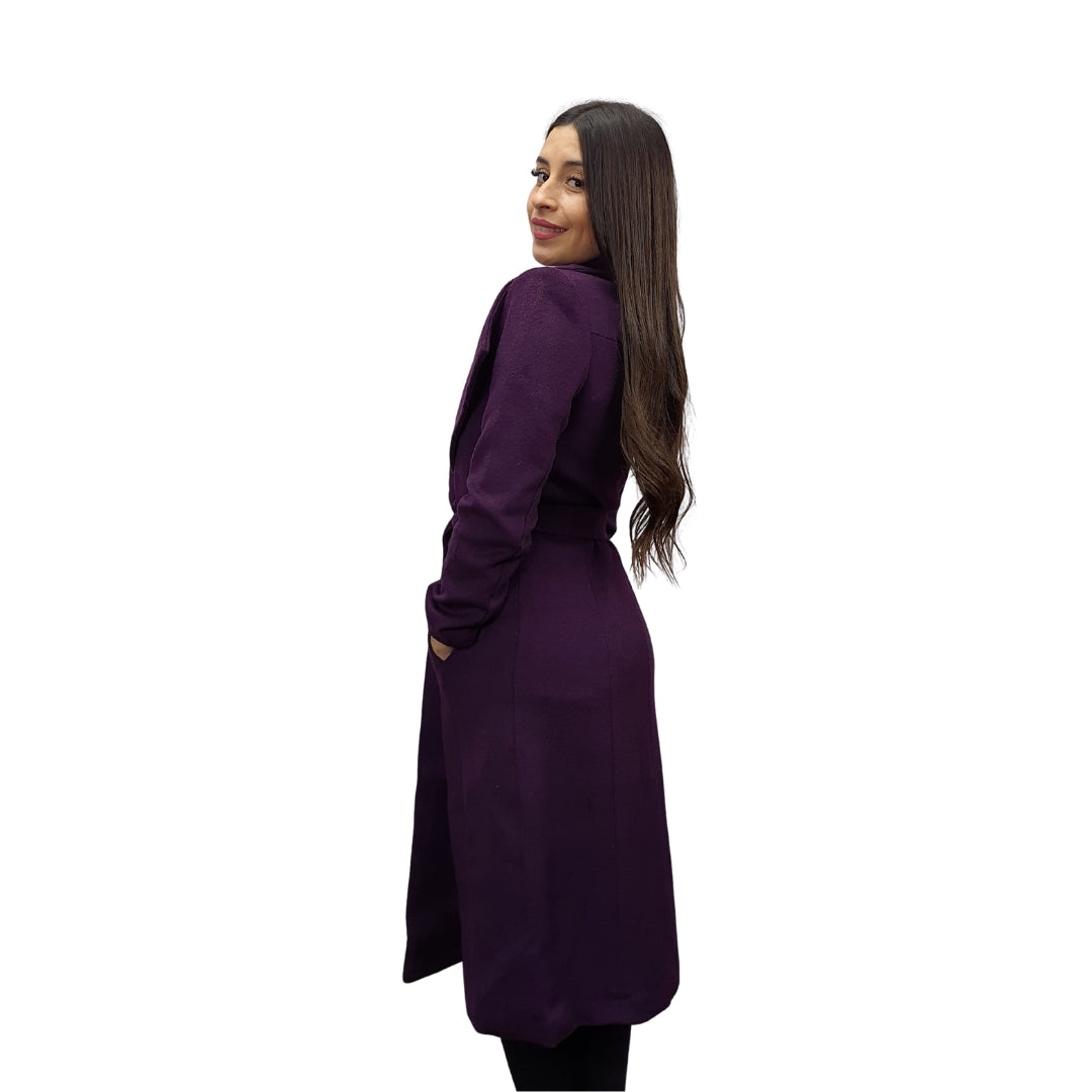 Blazer Vero Moda Morado Style LULU WOOL COAT(EL)