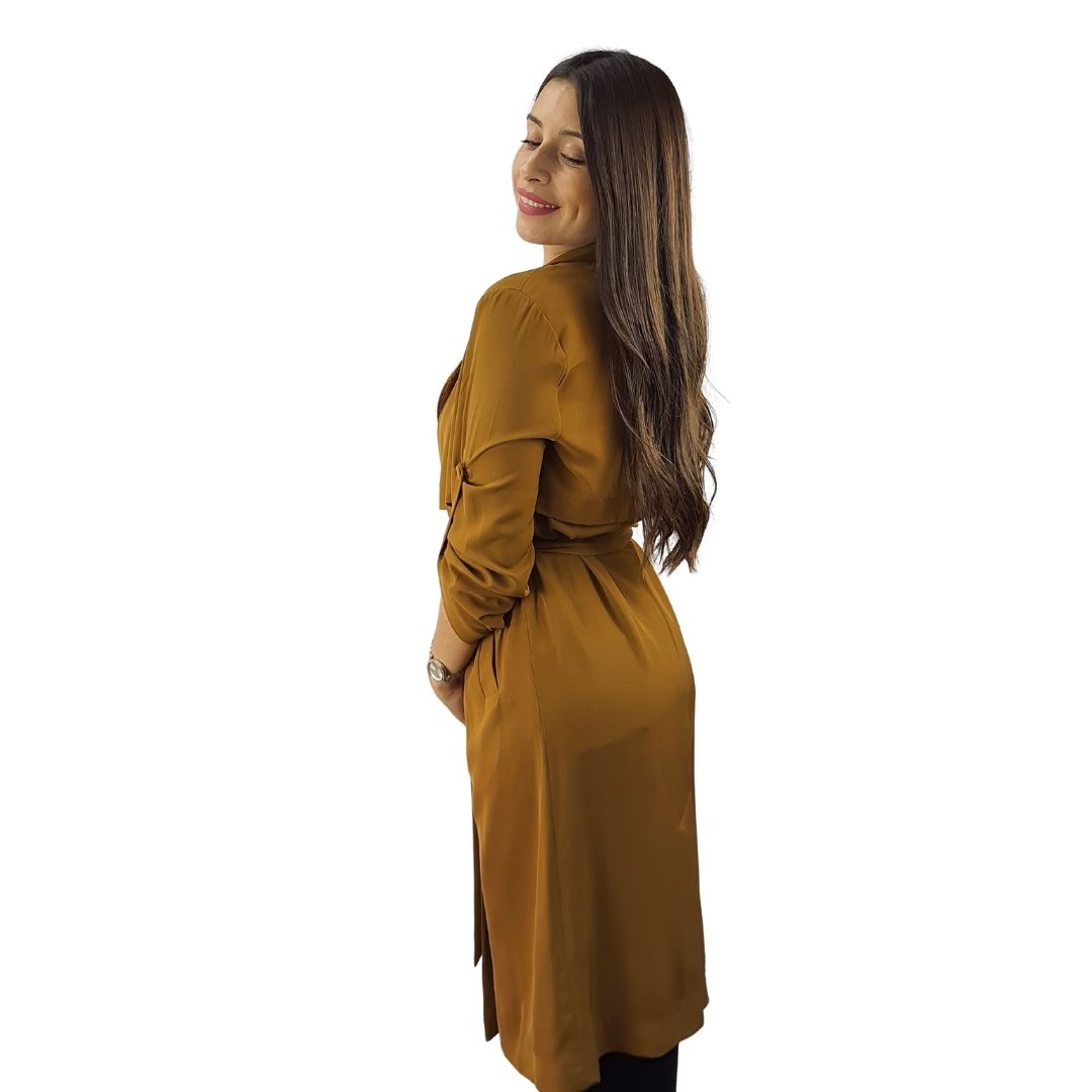 Blazer Vero Moda Marron Style RITA L/S COAT(VMC-NC)