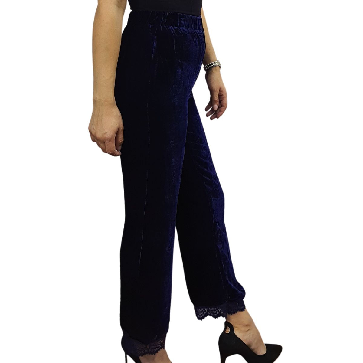 Pantalon de Pijama Vero Moda Azul Style CORA 9/10 PANTS(HOMEWEAR)