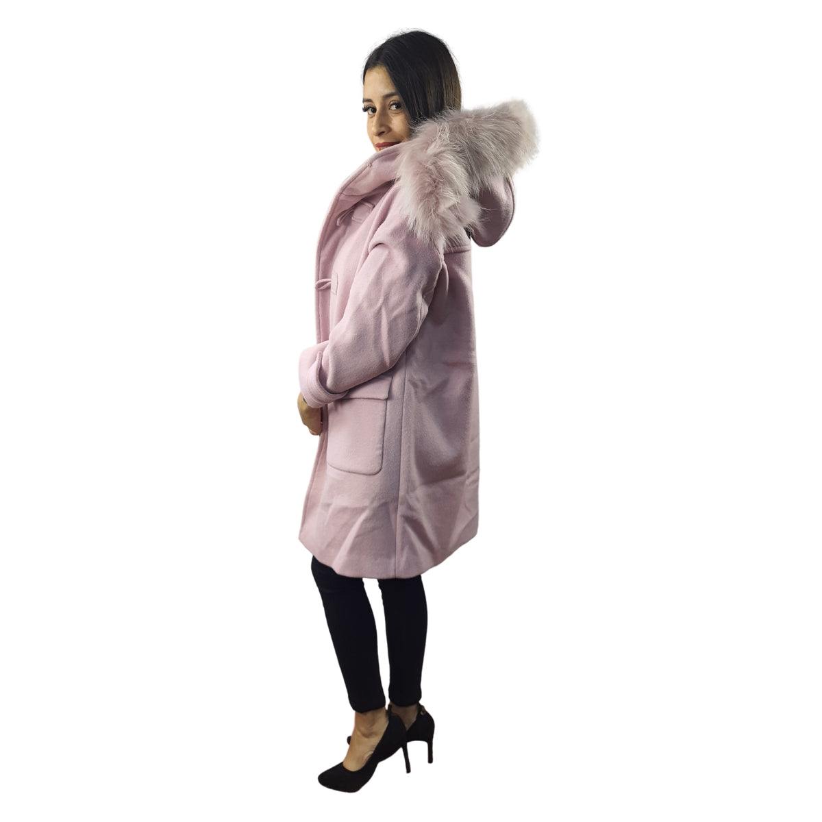 Blazer Vero Moda Rosa Vieja Style CHOICE TRENCH L/S WOOL COAT-OR