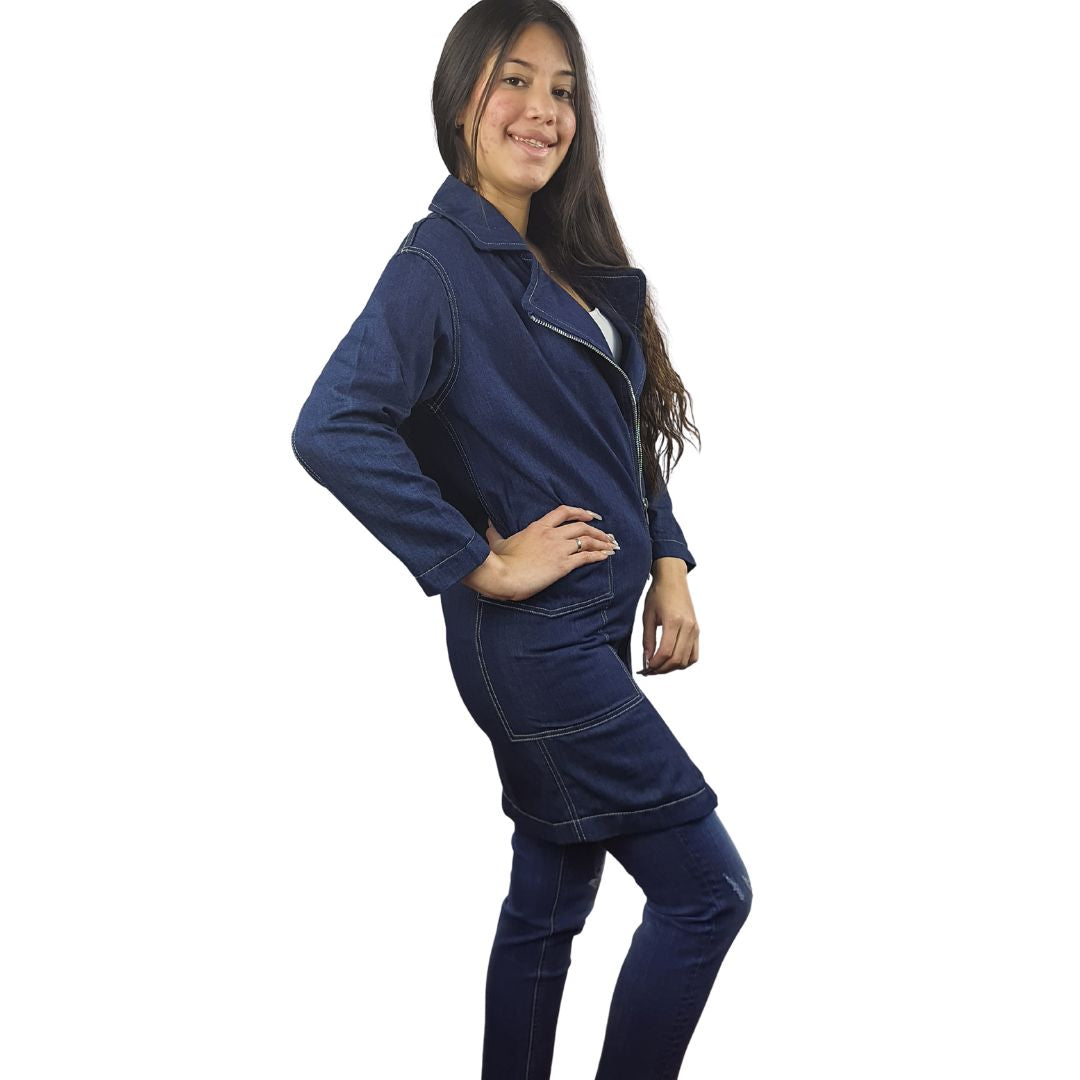 Chaqueta Vero Moda Azul Oscuro Style SAILOR DENIM OUTWEAR(MM)