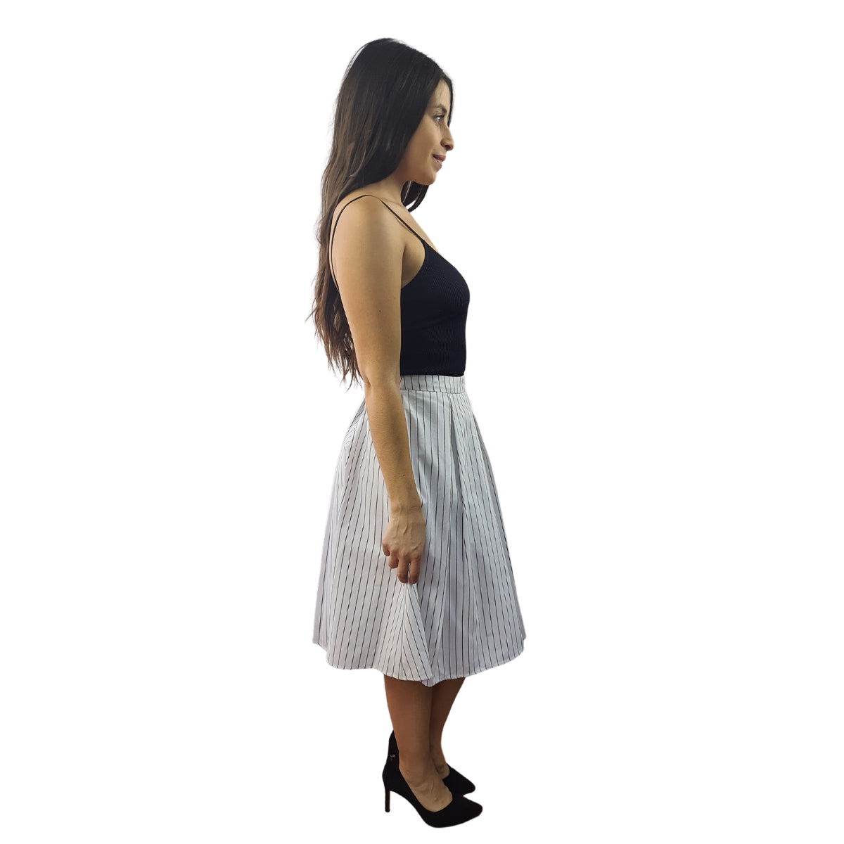 Falda Vero Moda Blanco Style JOLENE MIDI SKIRT(PM-EC-2)