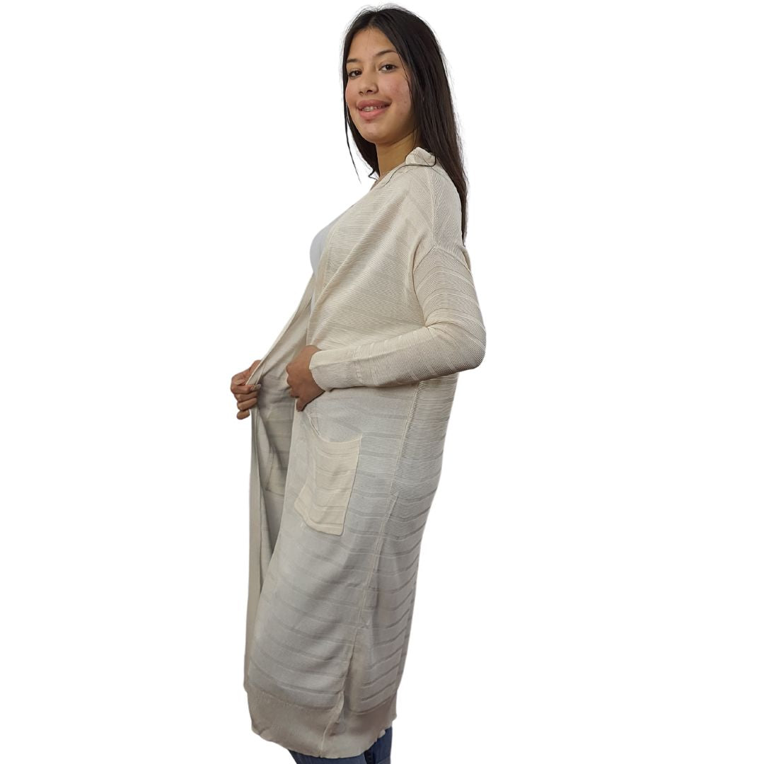 Tapado Vero Moda Beige Style MOLLY L/S CARDIGAN(BN-EC-2)
