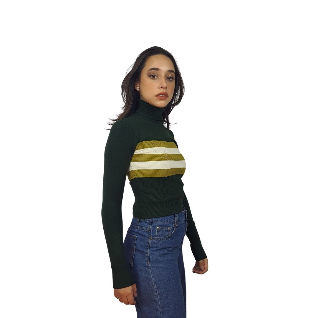 Sweater Vero Moda Verde Style WENDY L/S KNIT(PM-ET-2)