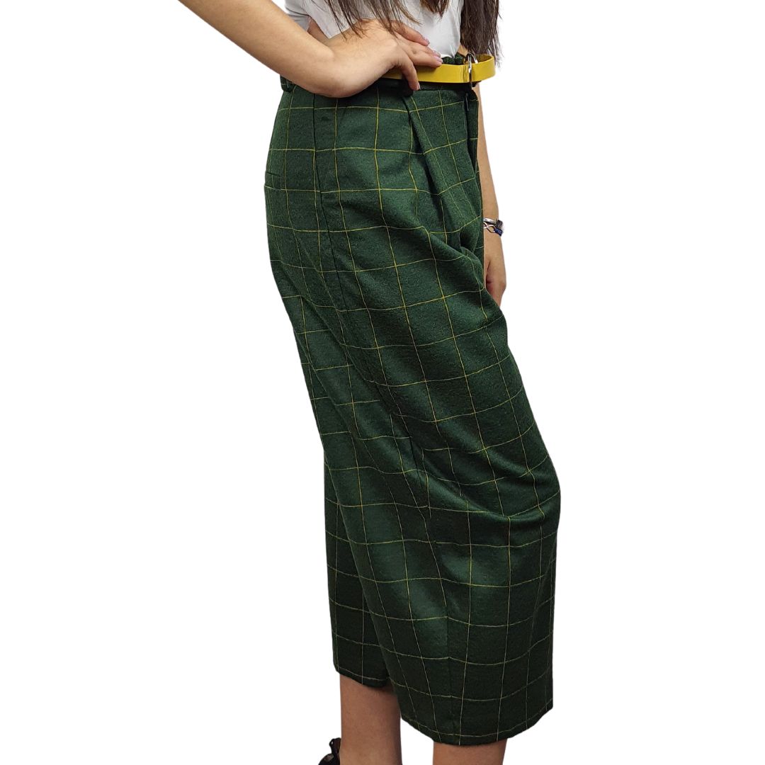 Pantalón Vero Moda Verde Style ALINA CULOTTE 7/8 PANTS(PM)