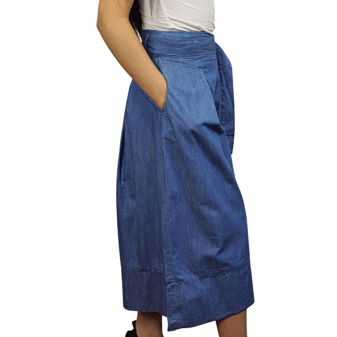 Pescador Vero Moda Azul Style WANDER LOOSE 7/8 JEANS(BN-CT-3)