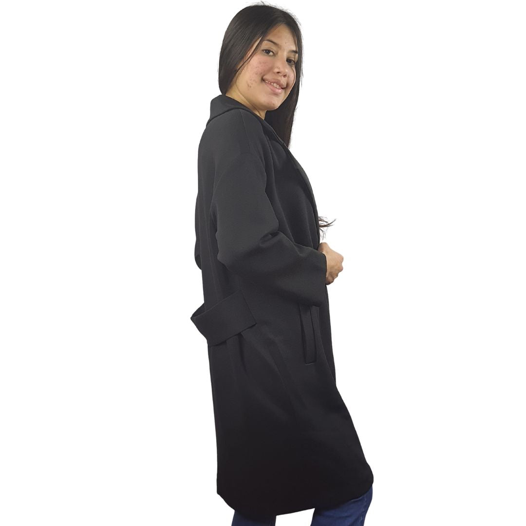 Blazer Vero Moda Negro Style RAB LONG SWEAT BLAZER(MW-ET-3)