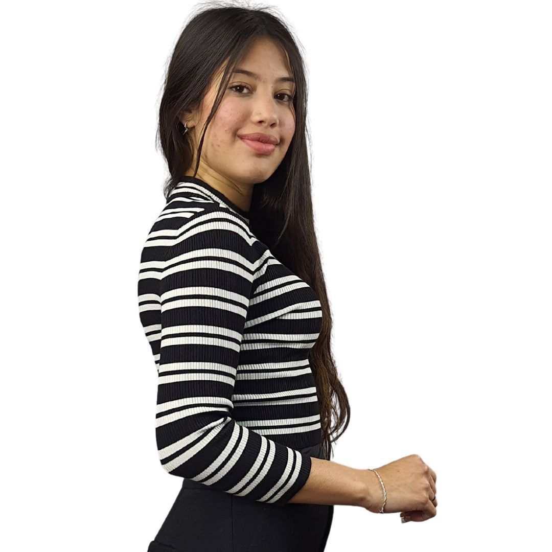 Sweater Vero Moda Negro Style JADE 3/4 KNIT(BN-ET-2)