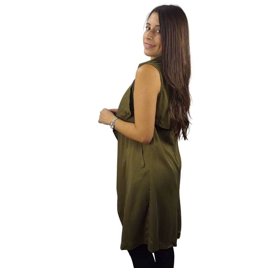 Chaleco Vero Moda Verde Style MAX WAISTCOAT(VMC-NC)