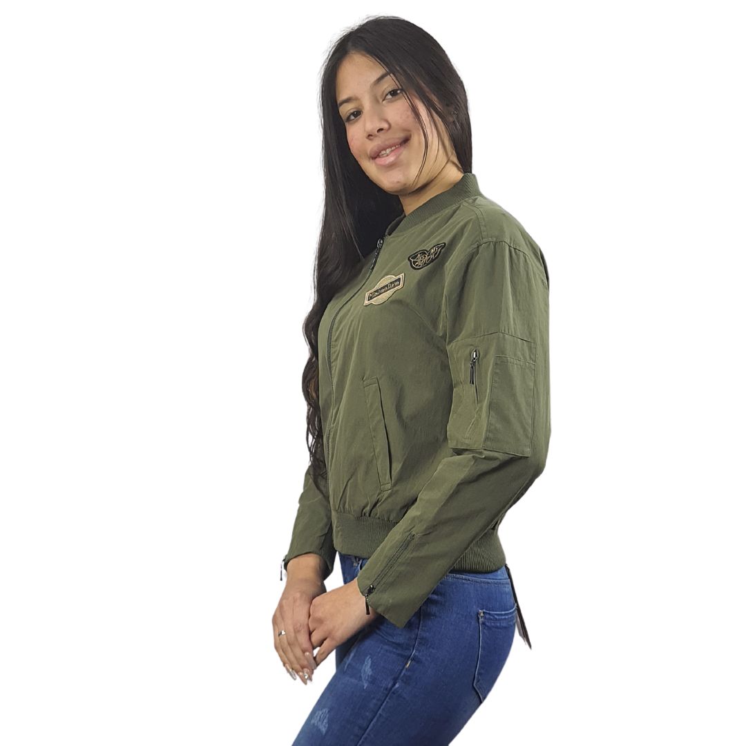 Chaqueta Vero Moda Verde Style EARTH L/S BOMBER JACKET(MM)