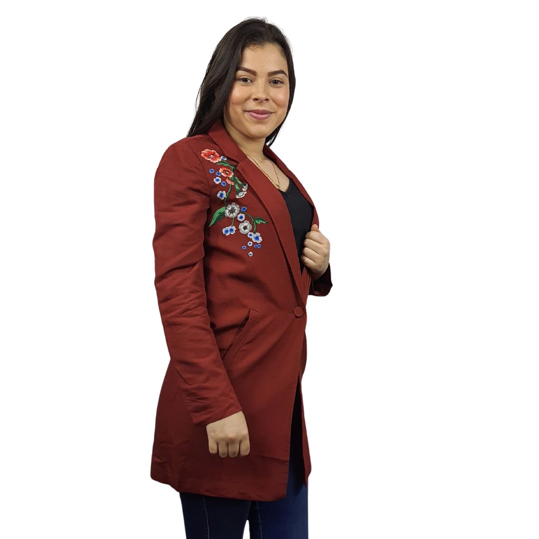 Blazer Vero Moda Burdeo Style PETRA L/S BLAZER(NR)