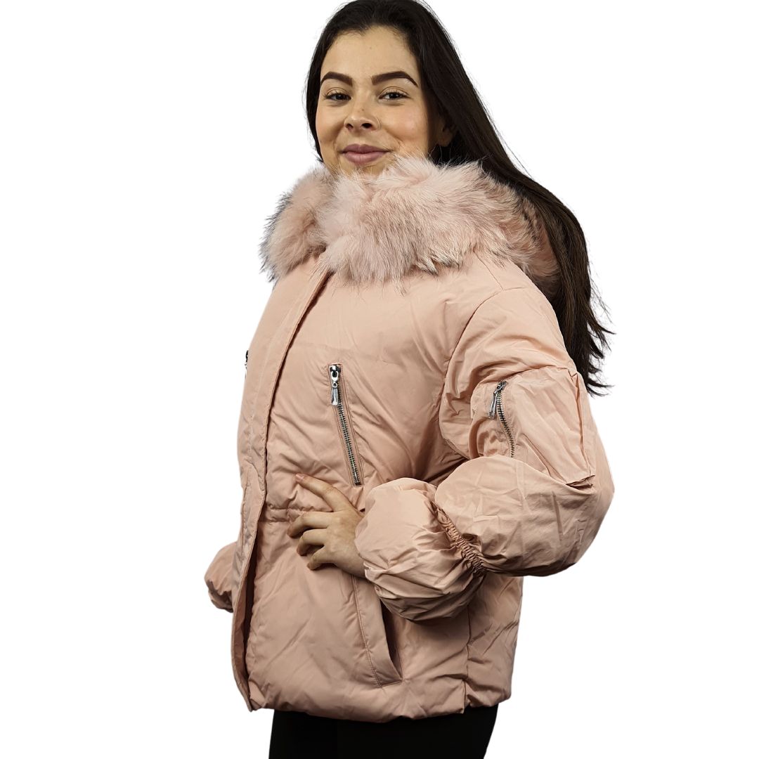 Parka Vero Moda Rosado Style CHOICE ELZOR L/S DOWN JACKET-OR