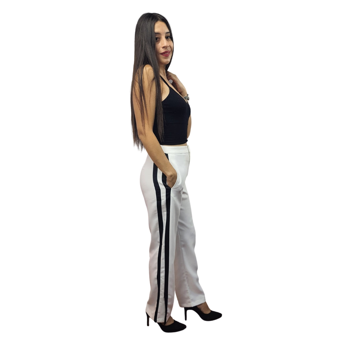 Pantalon Vero Moda Blanco Style RAE LOOSE PANTS(SL)