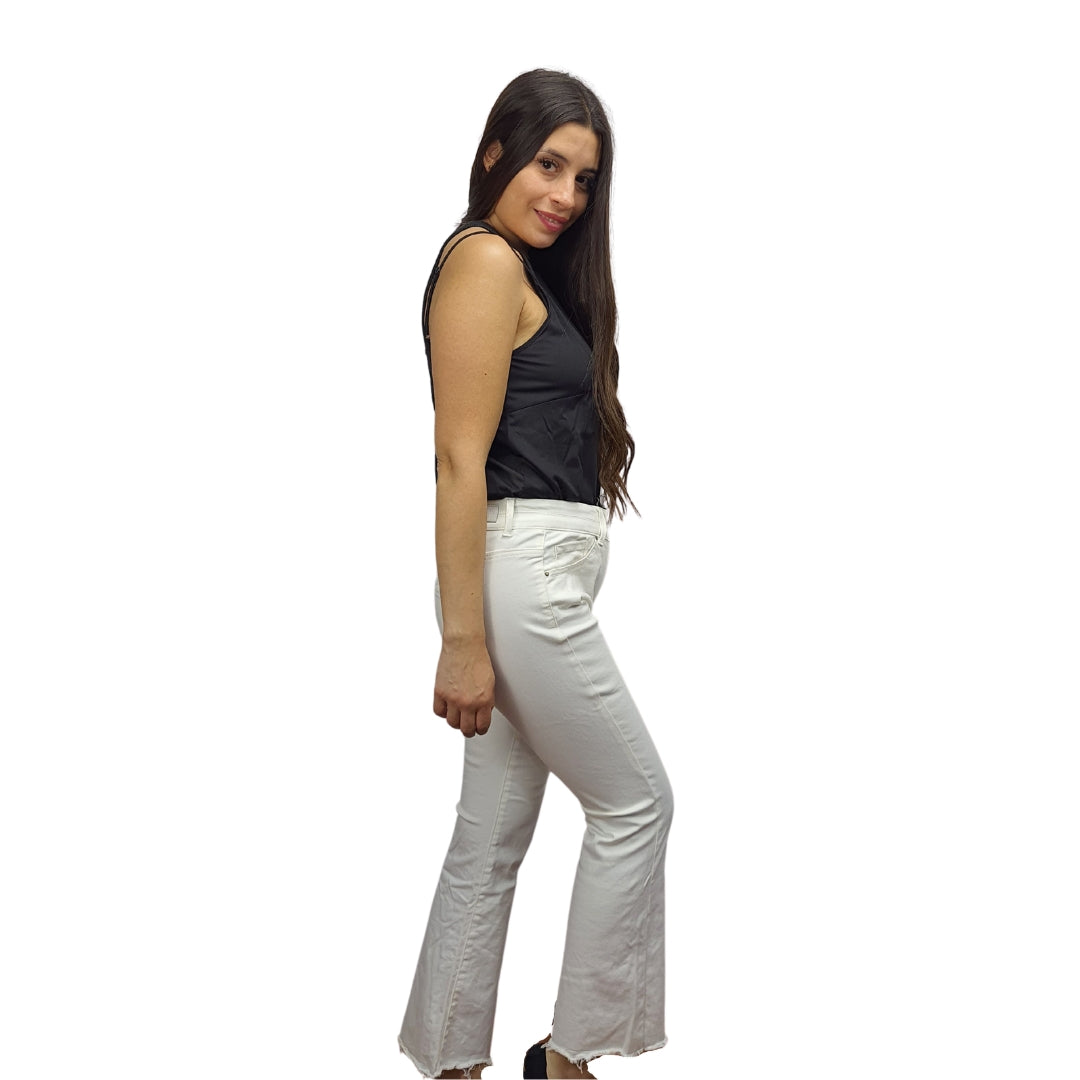 Jeans Vero Moda Blanco Style EDGE 9/10 MW SB JEANS(NN)