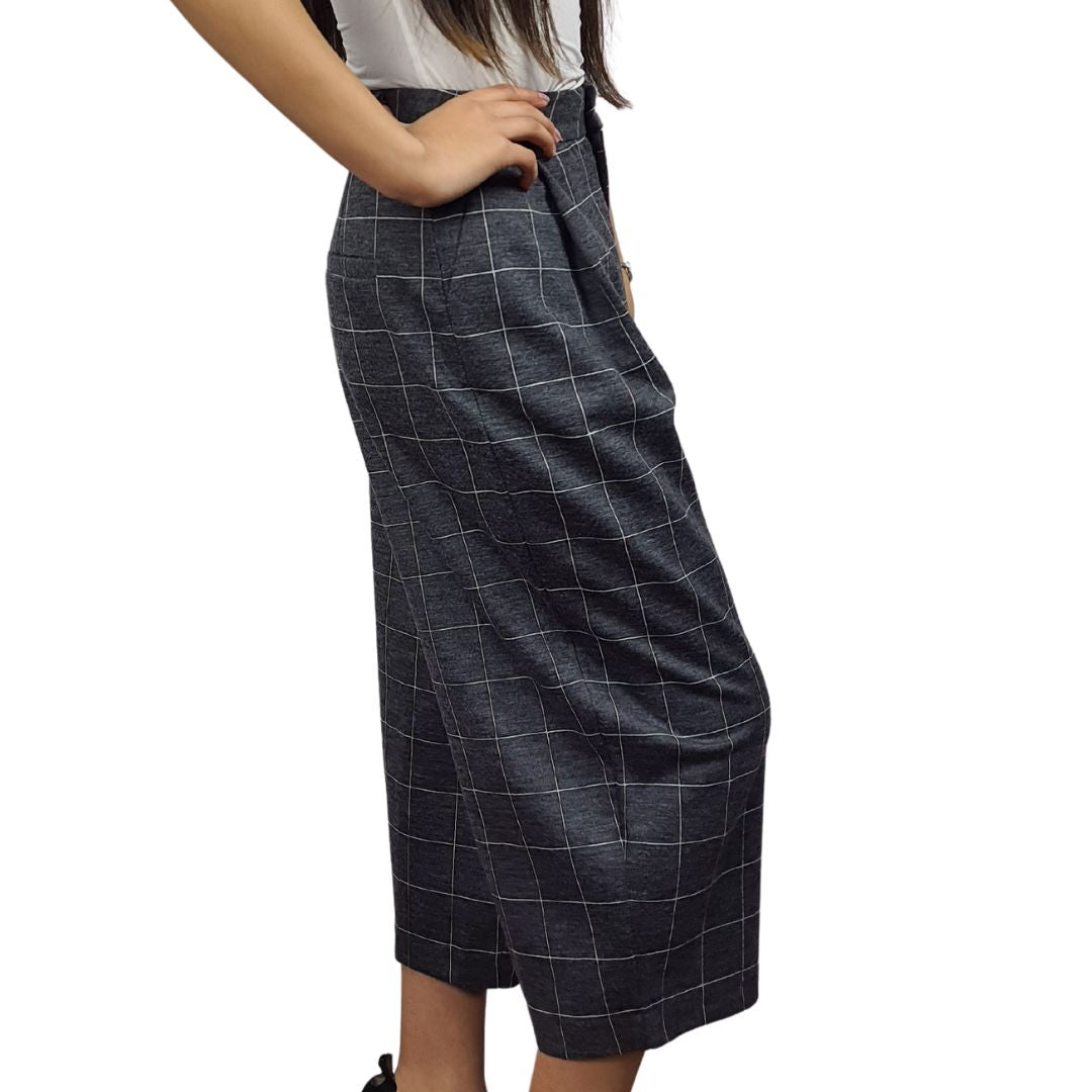 Pantalon Vero Moda Gris Style ALINA CULOTTE 7/8 PANTS(PM)