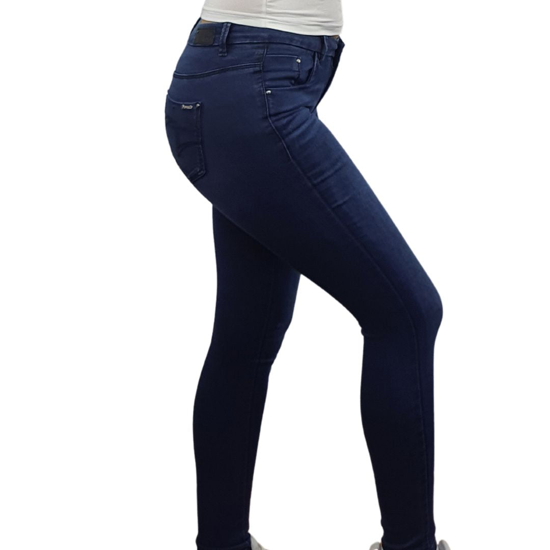 Jeans Vero Moda Azul Oscuro Style SIGNAL X-SLIM JEANS(MW-EC-1)