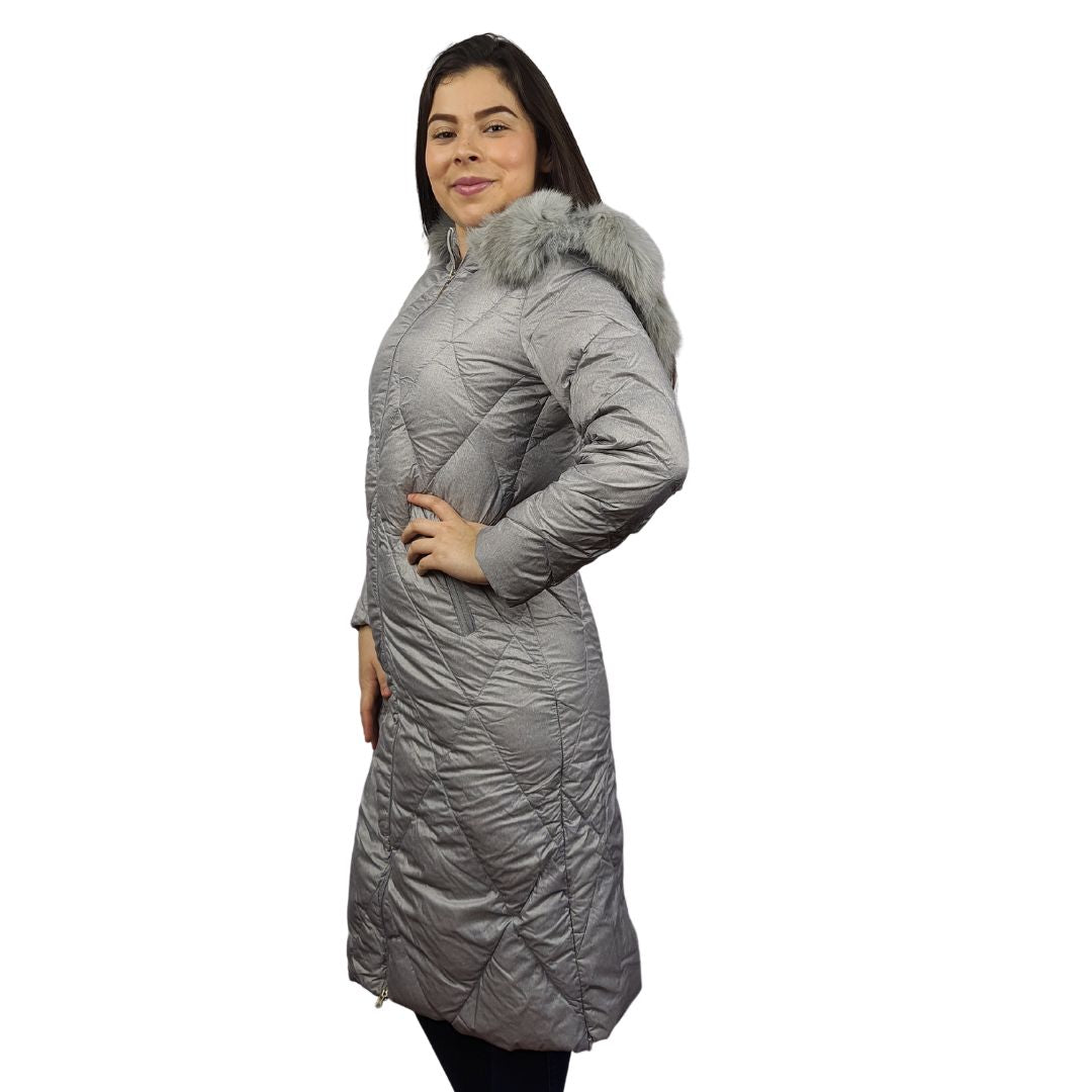 Parka Vero Moda Gris Claro Style GRACE KNEE DOWN COAT(BT)