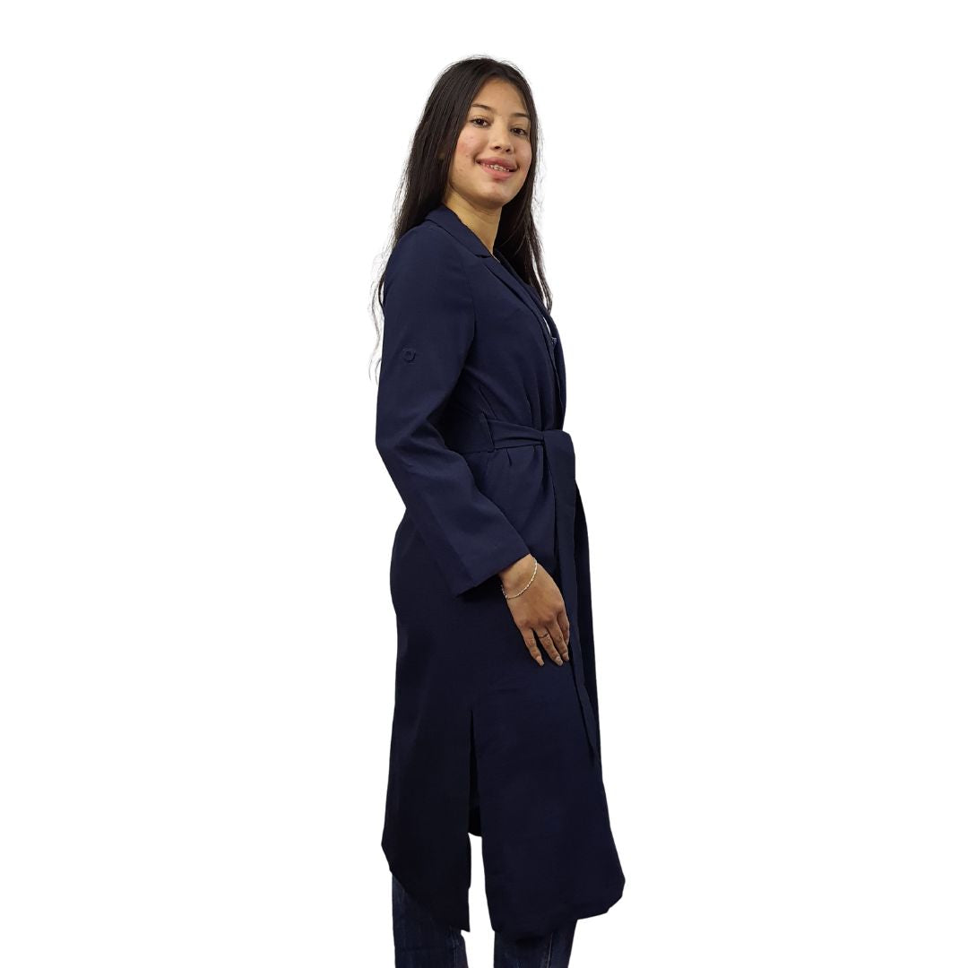 Tapado Vero Moda Azul Oscuro Style VICKY L/S COAT(VMC-MM)