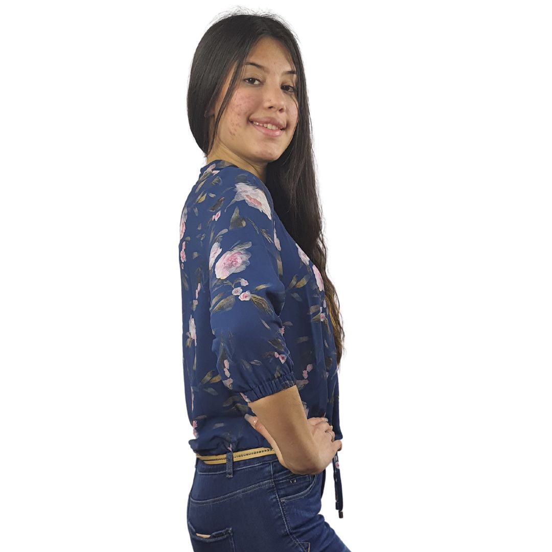 Chaqueta Vero Moda Azul Style SUZY SANDY 3/4 JACKET(RN)