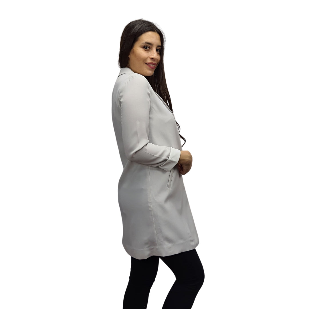 Blazer Vero Moda Gris Claro Style JESSICA 7/8 BLAZER(VMC-SD)