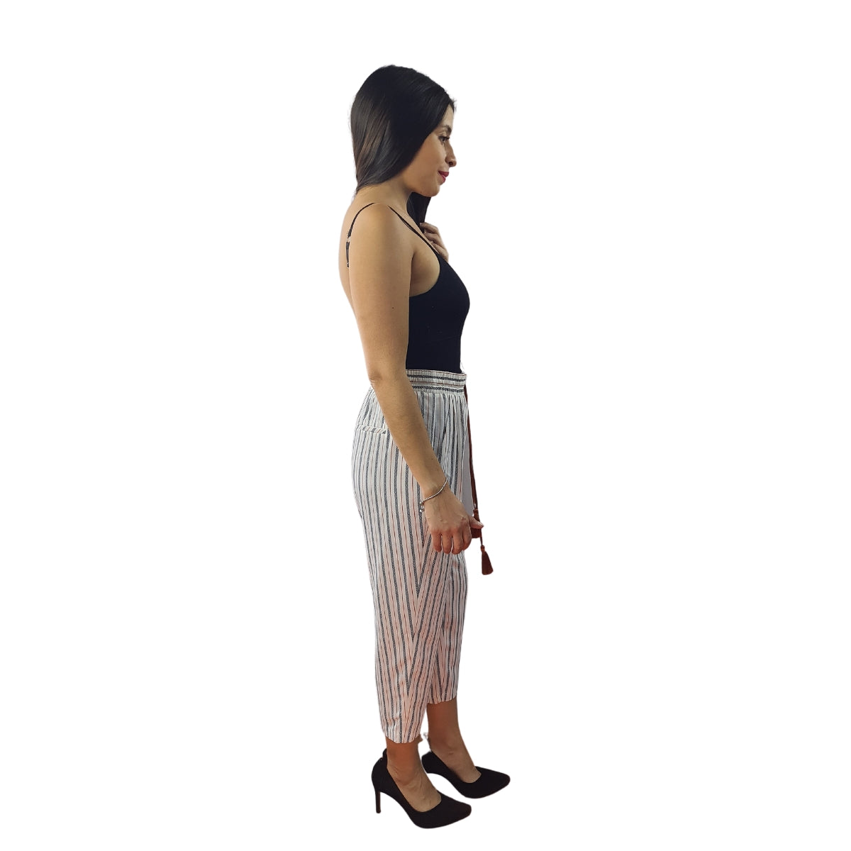 Pantalon Vero Moda Blanco Style SKILL 7/8 CARROT PANTS(HH)