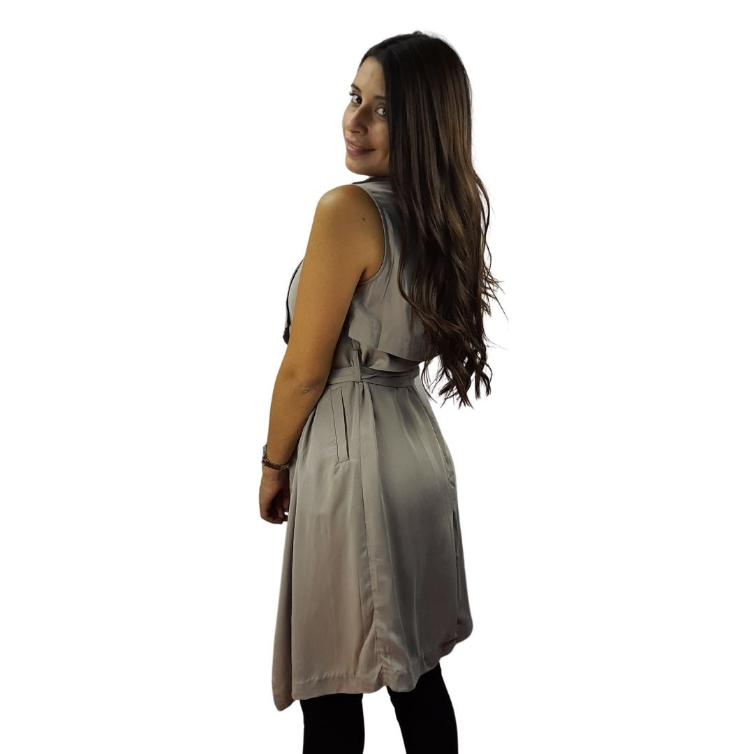 Chaleco Vero moda Gris Style MAX WAISTCOAT(VMC-NC)