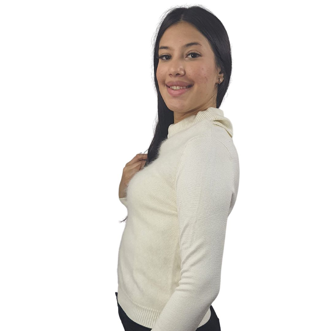 Sweater Vero Moda Blanco Style JOAN LS KNIT(MW-ET-2)