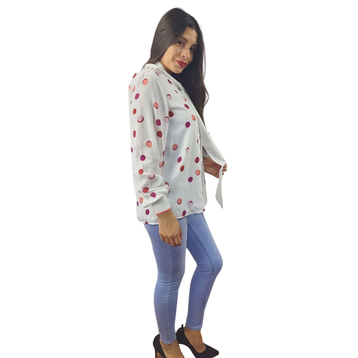 Blusa Vero Moda Rosado Style JAYEN PAD L/S SHIRT(PF)