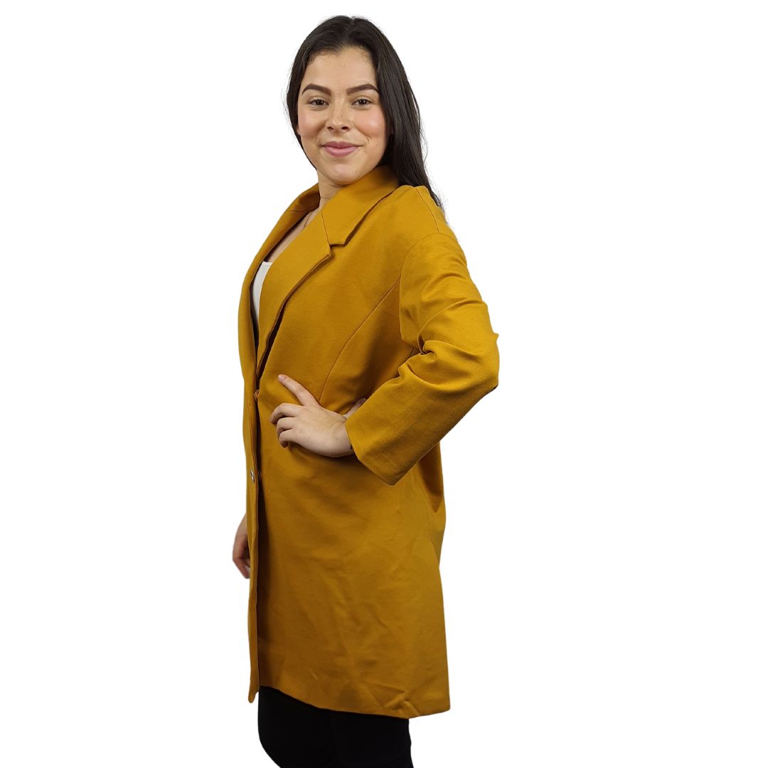 Blazer Vero Moda Mostaza Style FAY 9/10 SWEAT COAT(MM)