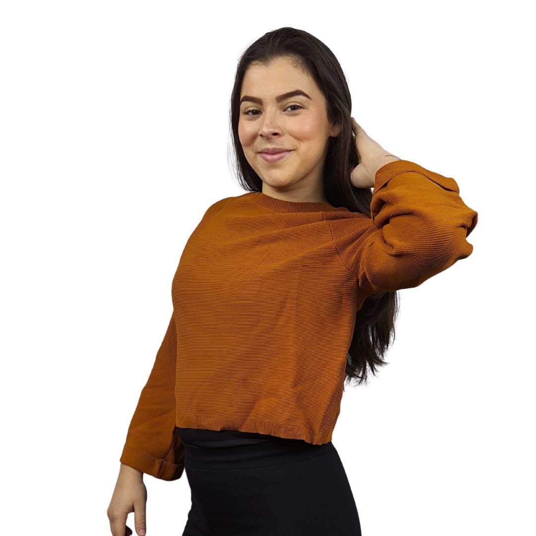 Sweater Vero Moda Mostaza Style NINA 9/10 KNIT(BT)