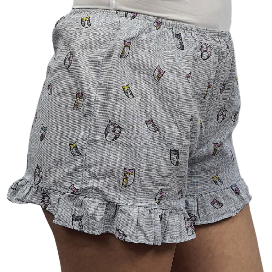 Short de Pijama Vero Moda Gris Style ZONA SHORTS(HOMEWEAR)