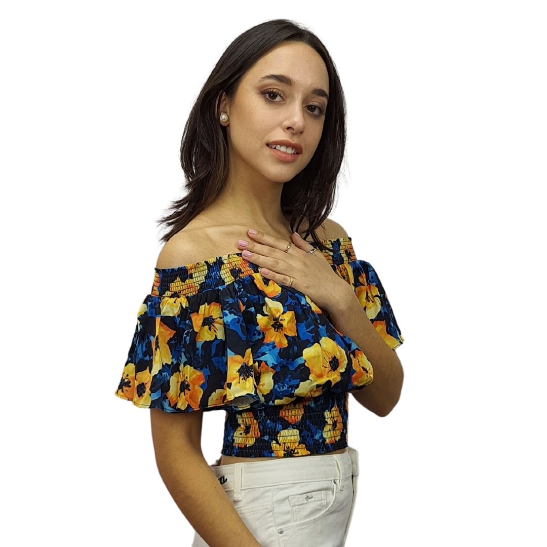 Blusa Vero Moda Multicolor Style CAROLINE 1/2 TOP(TP-TS-3)