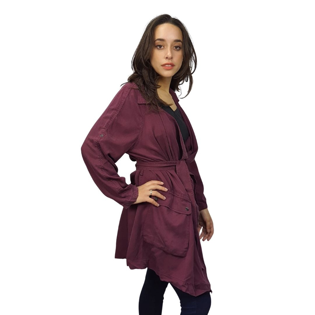 Blazer Vero Moda Vino Style GEMMA 3/4 JACKET(PM-EC-2) (SIN CINTURON)